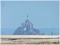 Vue depuis Cherrueix  (35) vers le Mont Saint Michel