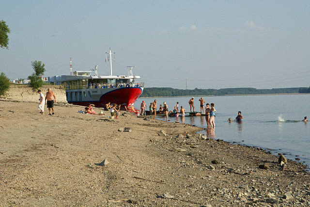 Plage à Kalocsa