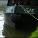 Leaf narrowboat