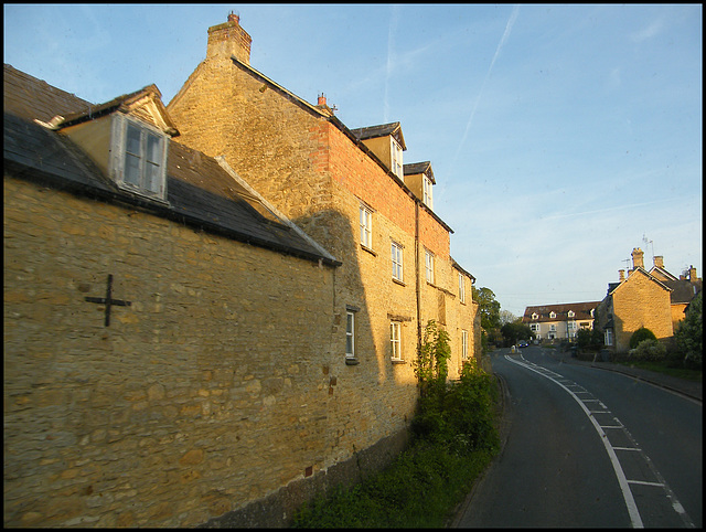 A44 up Enstone Hill