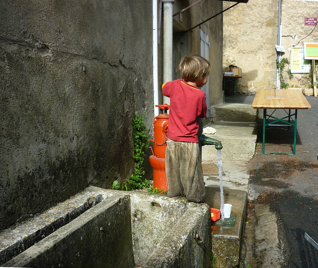 Enfance heureuse à Bugarach