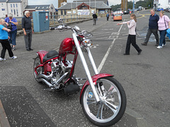 Chopper bike at North Queensferry 13th August 2012