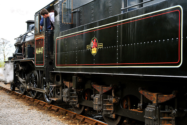 Ivatt Steam Locomotive