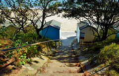 To Avon Beach, Mudeford.