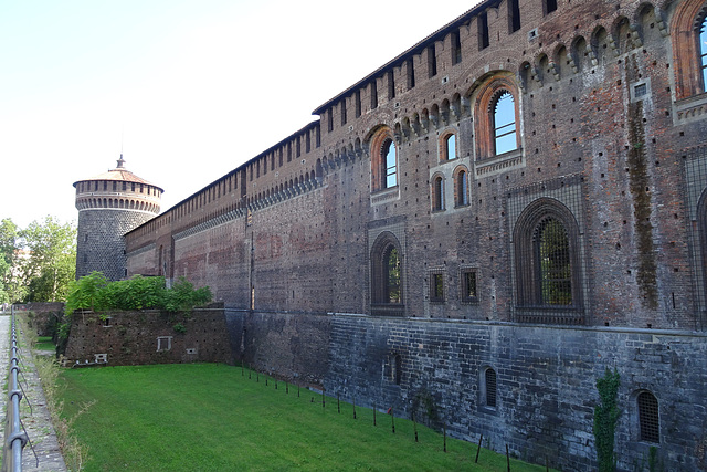 Moat Of Castello Sforzesco