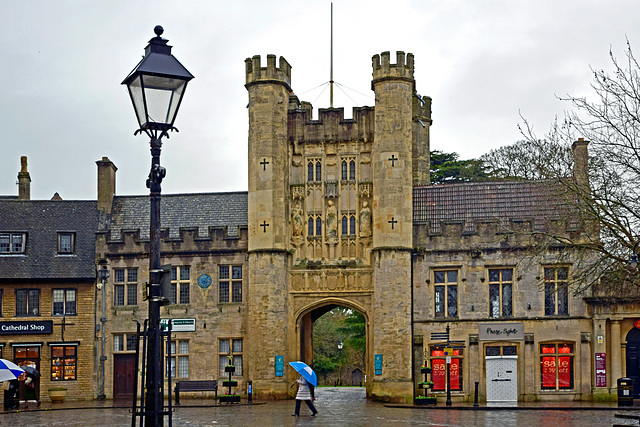 The Bishop's Palace Gardens entrance