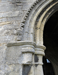 deeping st james priory church, lincs (3) c13 porch