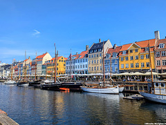 Canal Nyhavn Copenhague (Danemark)