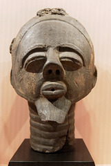 Tête masculine funéraire (Ghana - 17e siècle)