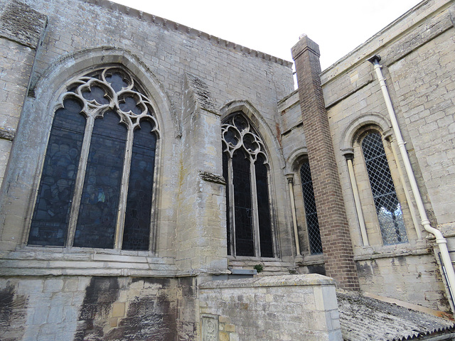 deeping st james priory church, lincs (4) c12 chancel and c14 south aisle windows deeping st james priory church, lincs (4) c12 chancel and c14 south aisle windows