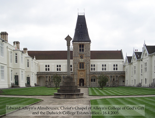 Edward Alleyn's Almshouses & Chapel Dulwich Village 16.4