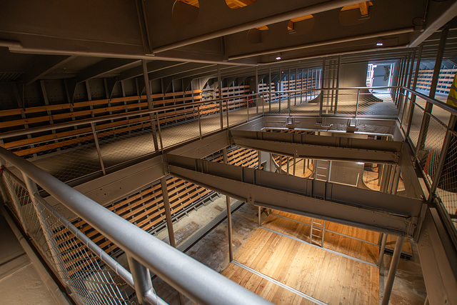 Der Frachtraum der Peking Der Frachtraum der Peking