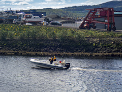 Wee Boat on the River Leven