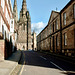 The Close, Lichfield looking towards the Cathedral.