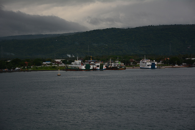 Indonesia, Java, Ketapang East Harbour Ferry Port
