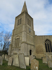 deeping st james priory church, lincs (6) early c18 tower
