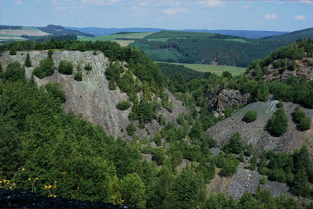 Verlassener Steinbruch