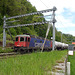 SBB-Lokomotive 620 014-1 vor Saint-Maurice in Richtung Brig