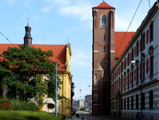 Wroclaw - Kościół Najświętszej Marii Panny na Piasku