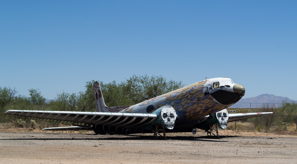 Pima Air Museum graffiti?  (# 0668)