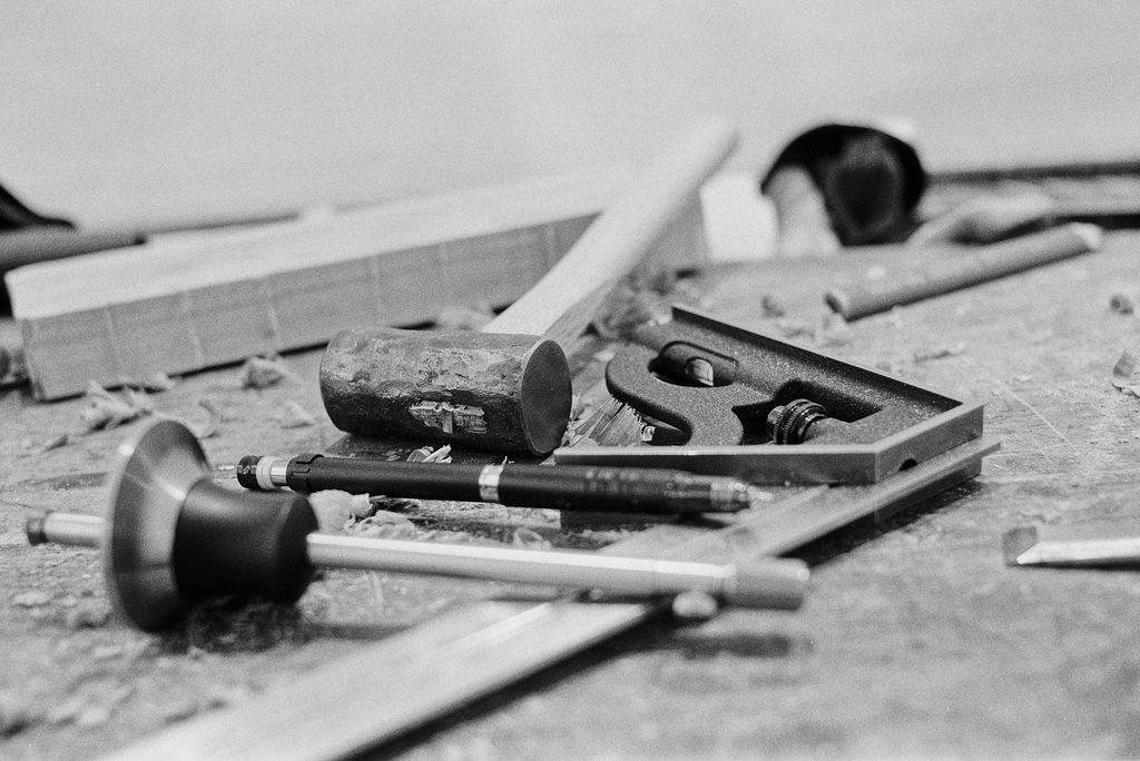 19.12.22 Ilford FP4 17 Messwerkzeug