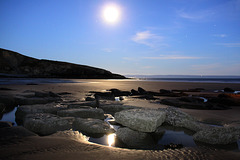 Beach by Moonlight