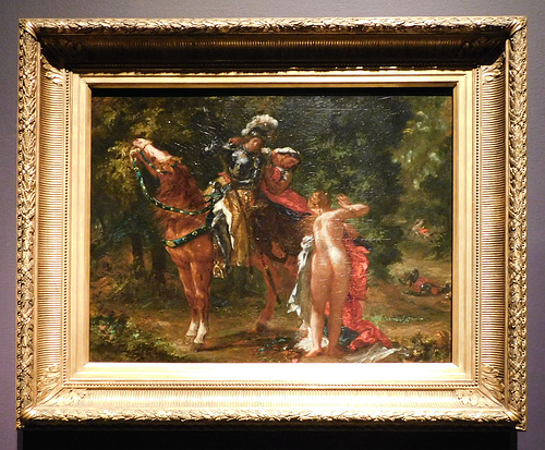 Marphise by Delacroix in the Metropolitan Museum of Art, January 2019