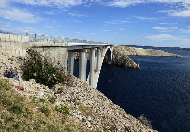 Brücke Pag zum Festland