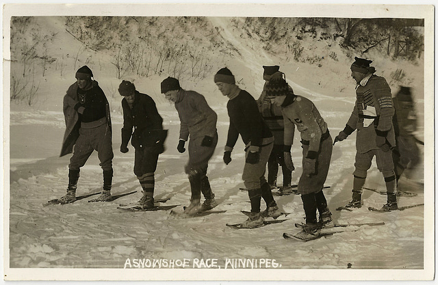 WP2038 WPG - A SNOWSHOE RACE