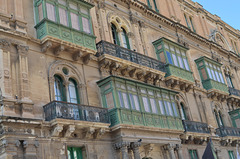 Maltese Balconies, Valetta