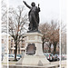 Lons-le Saunier (39) 23 décembre 2015. Monument Rouget-de-Lisle, né dans cette ville en 1760 et auteur de La Marseillaise.