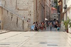 Zadar - Der Aufgang zum Glockenturm