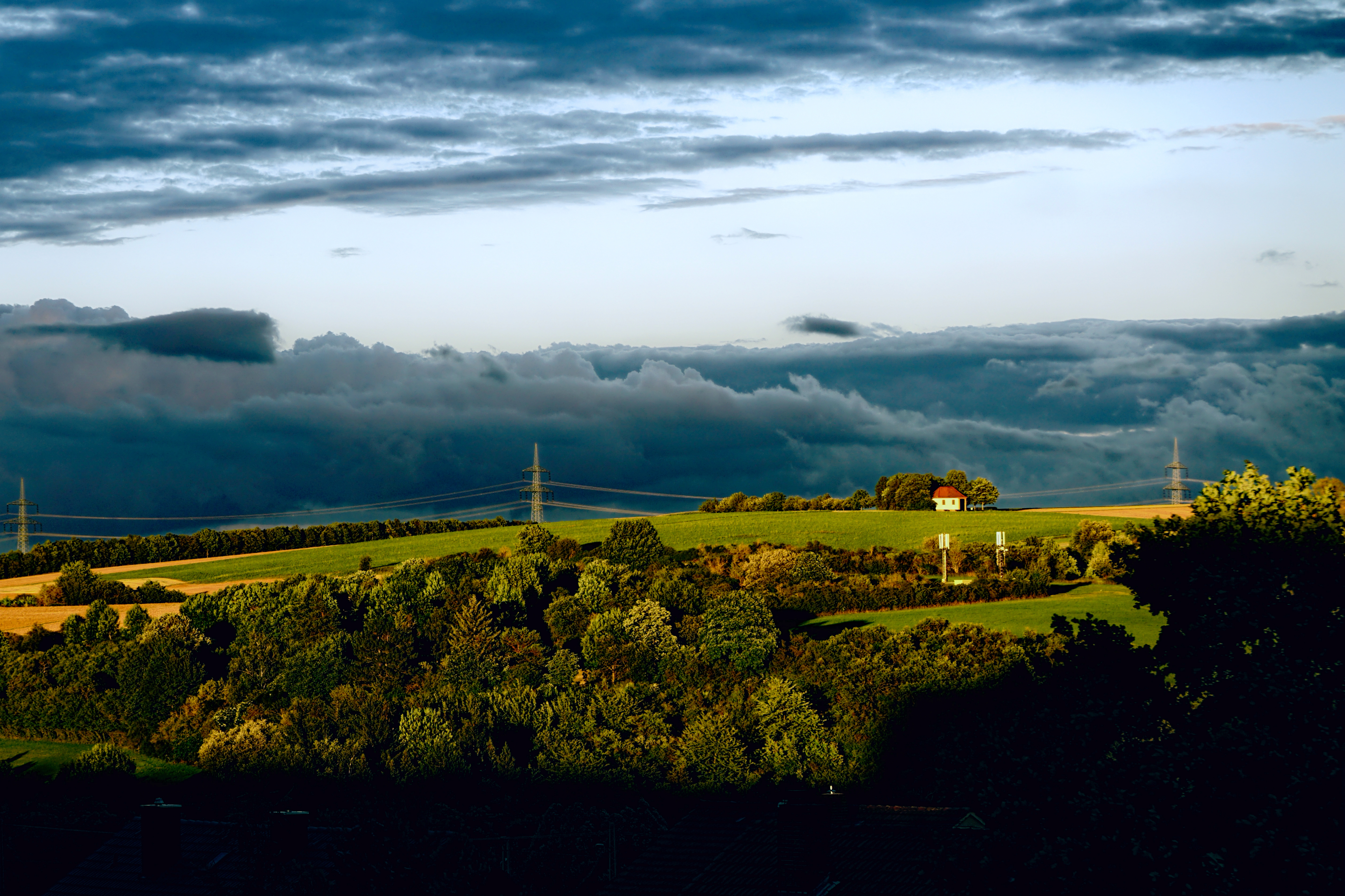 Das Gewitter ist vorbei - The thunderstorm is over