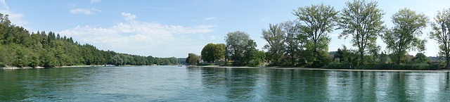 Rhein bei Rüdlingen