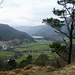 Looking over Bridge End Farm to Thirlmere