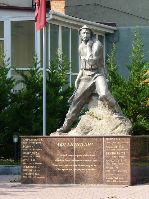 Comrat- Afghanistan War Memorial