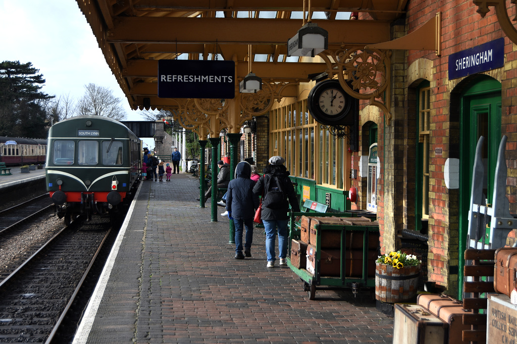 Sheringham railway station.  For Füsun!