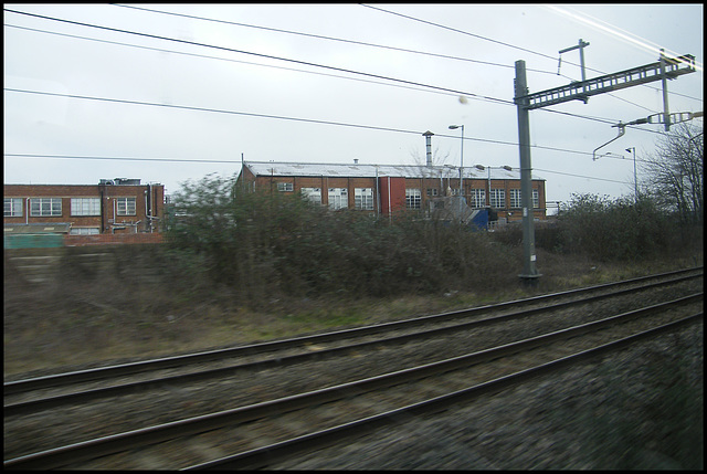 Slough train window shot