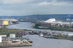 Looking East Down The Clyde