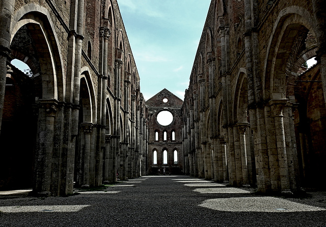 Abbazia San Galgano....PiPs!