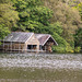 Lake Dinas boathouse.