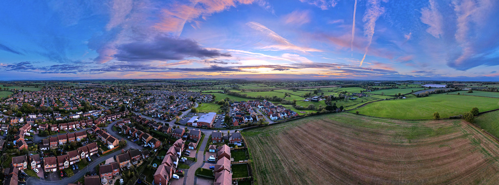 Gnosall sunset