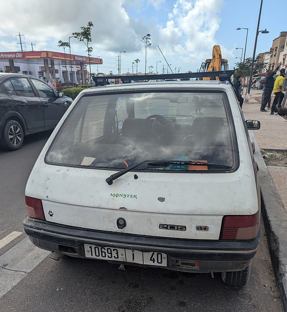 Petit monstre peugeotien 205 GTI