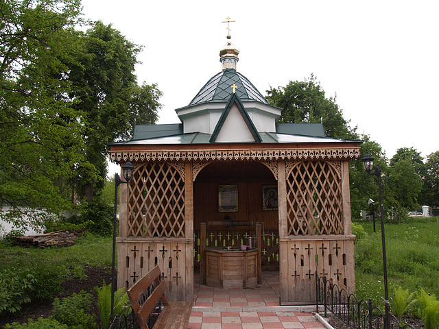 Колодец в Соборе Рождества Богородицы (Козелец, XVIII ст.) / The Water Well in the Cathedral of the Nativity of the Virgin (Kozelets, XVIII cent.)