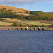 Woodhead road bridge water level higher