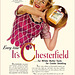 Chesterfield Cigarette Ad, 1942