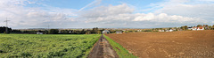 Panoramablick am Carolinenweg über Holzwickede