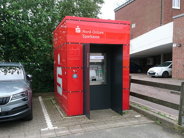 Die Sparkasse in St. Peter-Ording