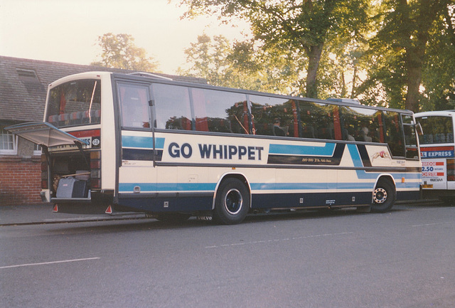 Whippet Coaches E693 PAY in Cambridge – 2 Sep 1989 (98-16)