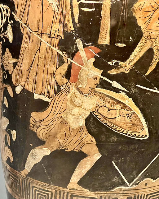 Rijksmuseum van Oudheden 2024 – Achilles fighting Memnon